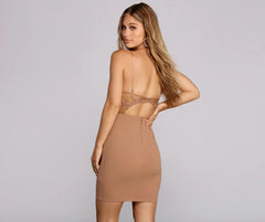 Living For Lace Mini Dress