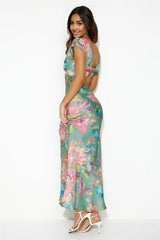 Rainnova Maxi Dress Green