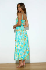 She's The Fun Maxi Dress Teal