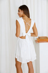 Connected Dress White