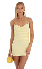 Feel The Sun Halter Sweetheart Skater Dress