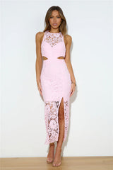 Show You Off Midi Dress Pink