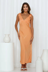 Spark It Maxi Dress Orange