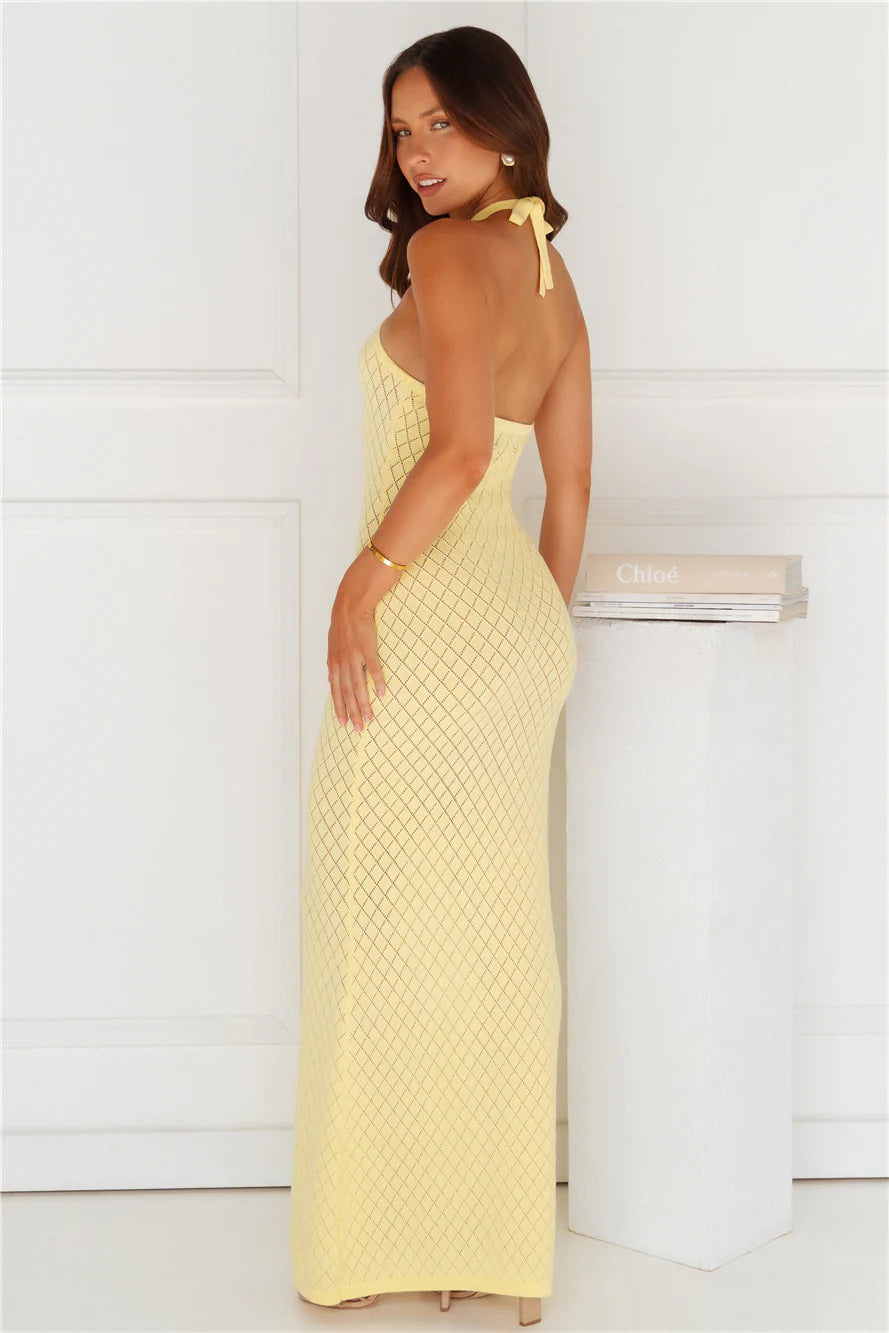 Simi Maxi Dress Yellow