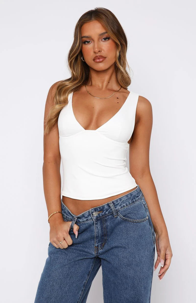 Taking Up Space Top White