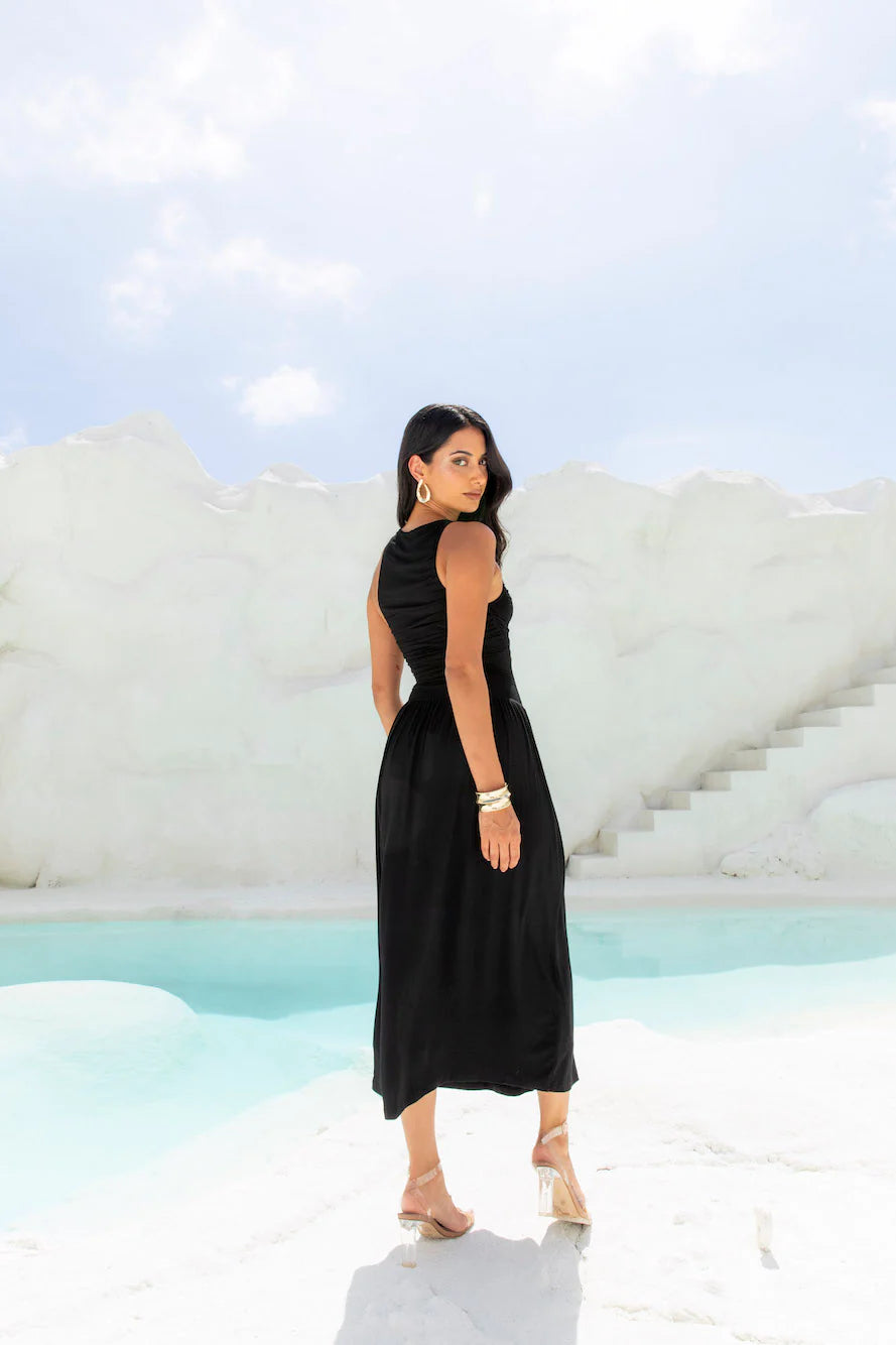 Style Strand Maxi Dress Black