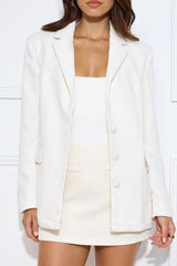 Signature Blazer Cream