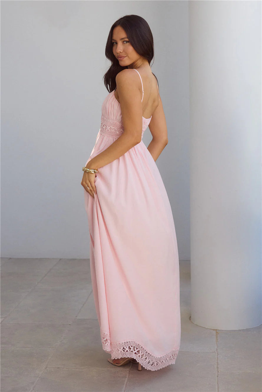 Solstice Hour Maxi Dress Pink
