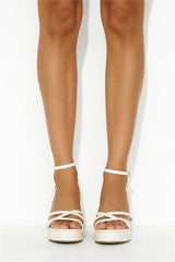 VERALI Amore Wedges Bone Smooth