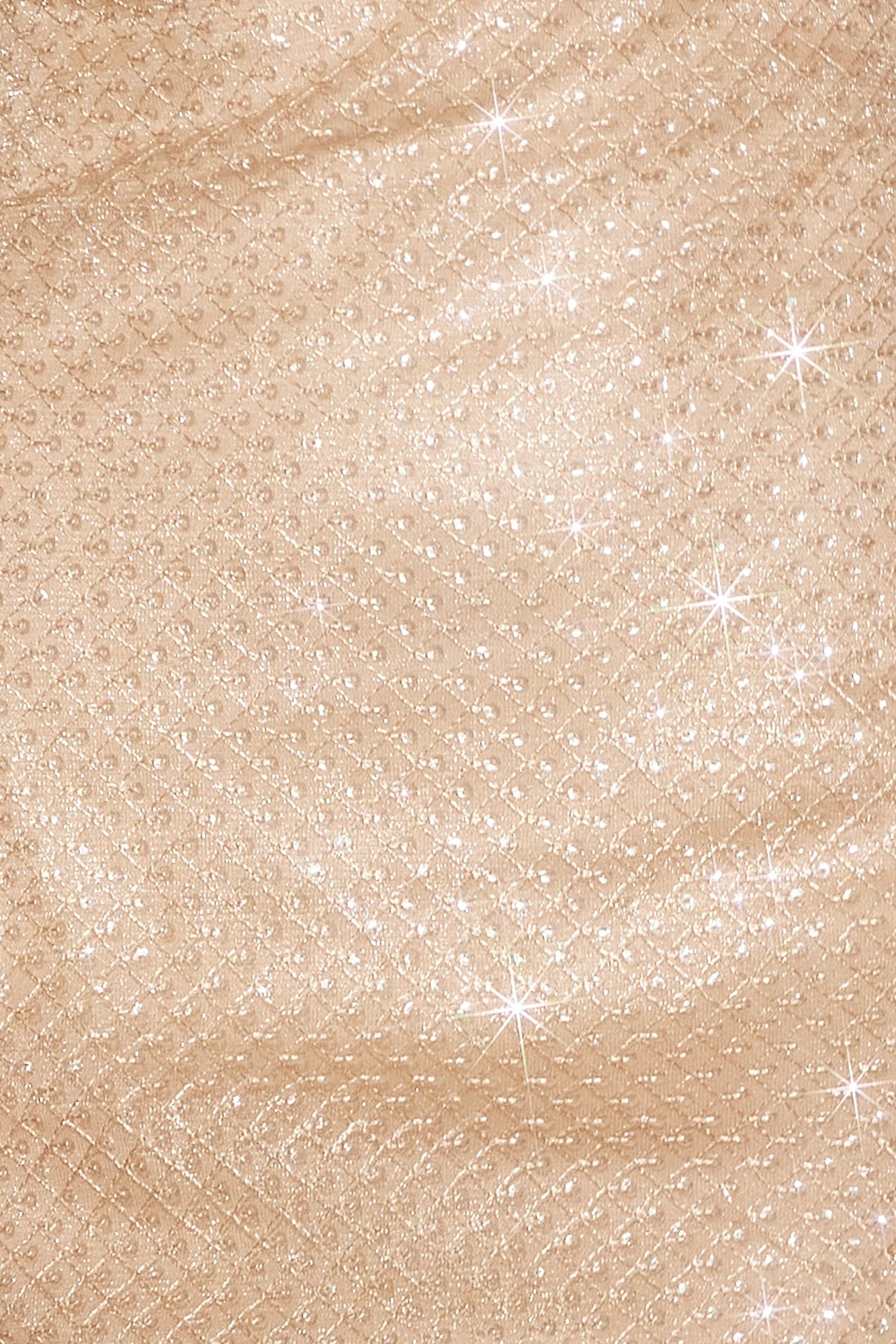 Sparks Fantasy Sequin Maxi Dress Nude