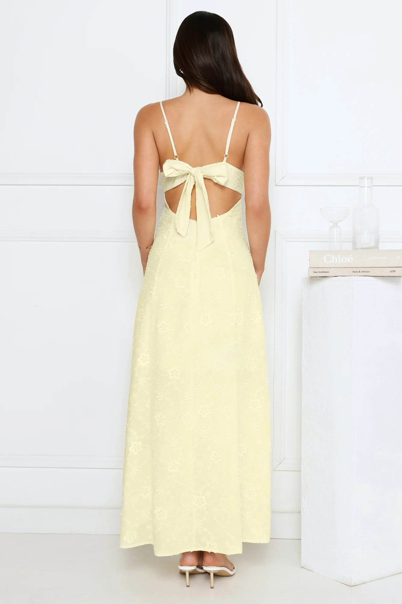 Soft Moonbeam Maxi Dress Yellow