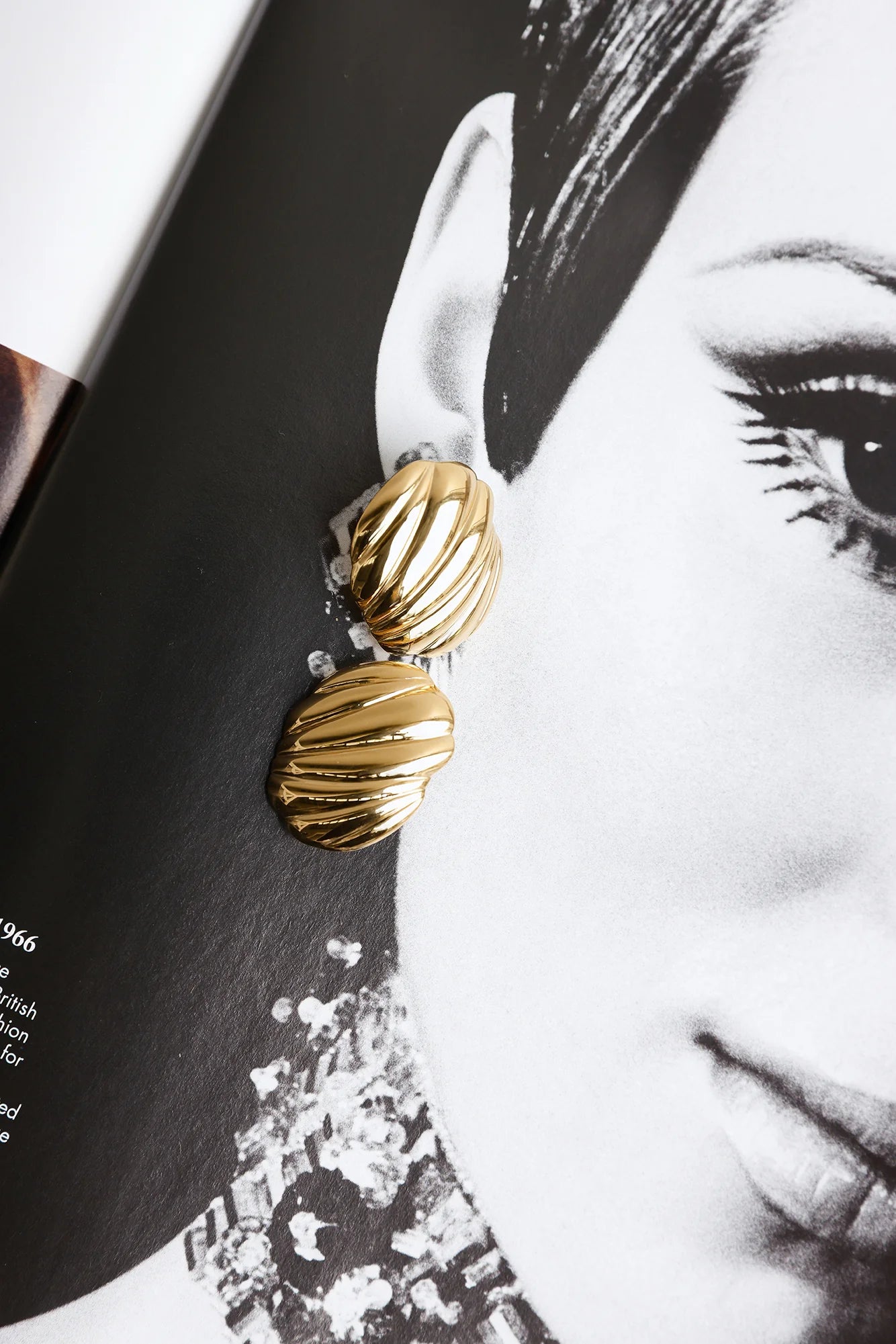 Sent With Love Earrings Gold