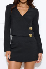 Subtle Brilliance Skort Black
