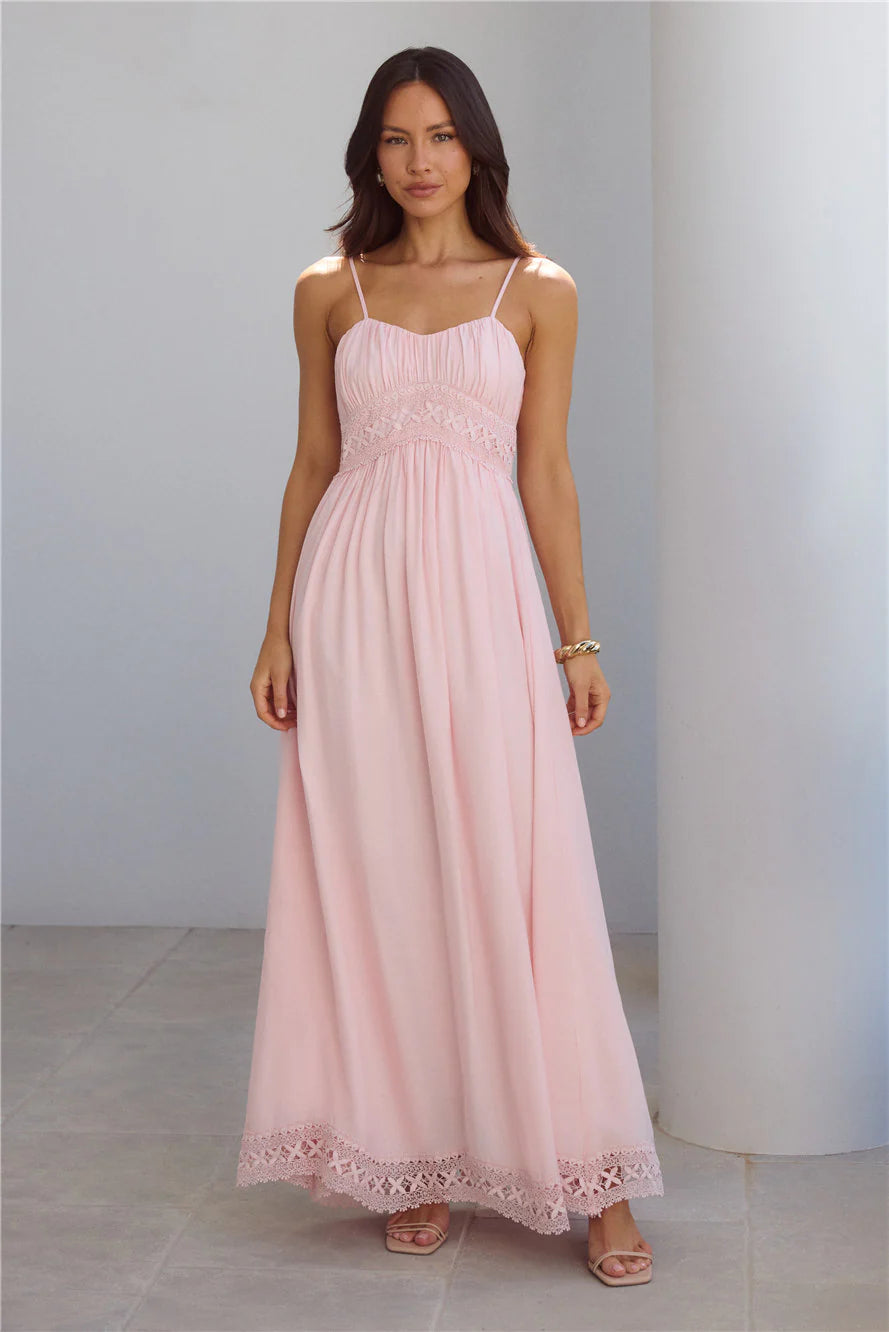 Solstice Hour Maxi Dress Pink
