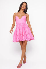 Seeking The Truth Mini Dress Pink