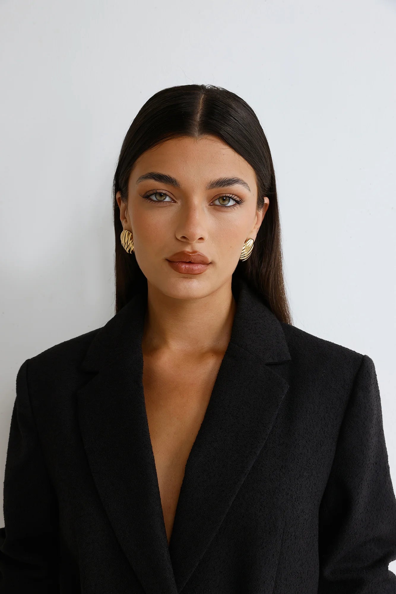 Sent With Love Earrings Gold