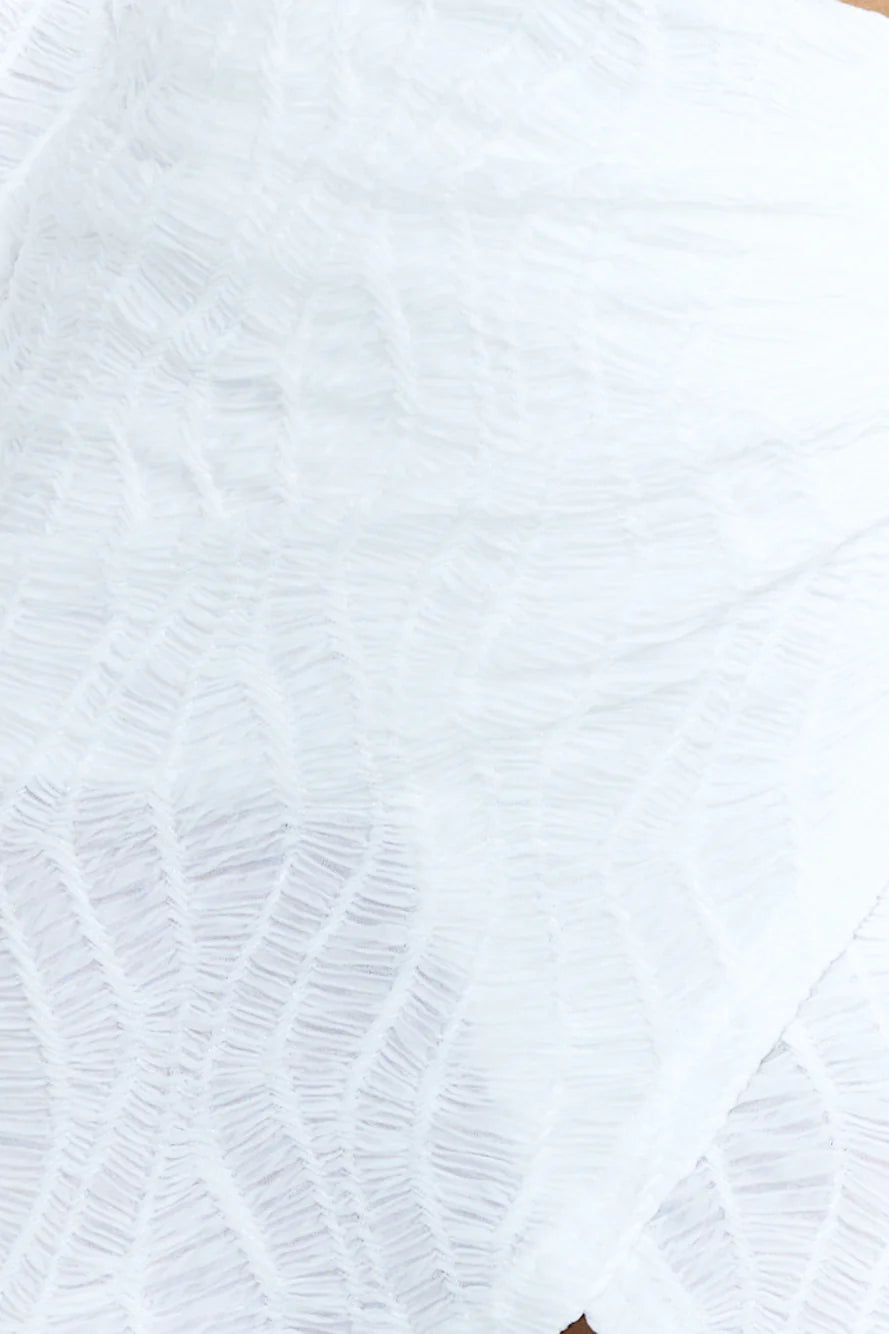 Seen First Mini Skirt White