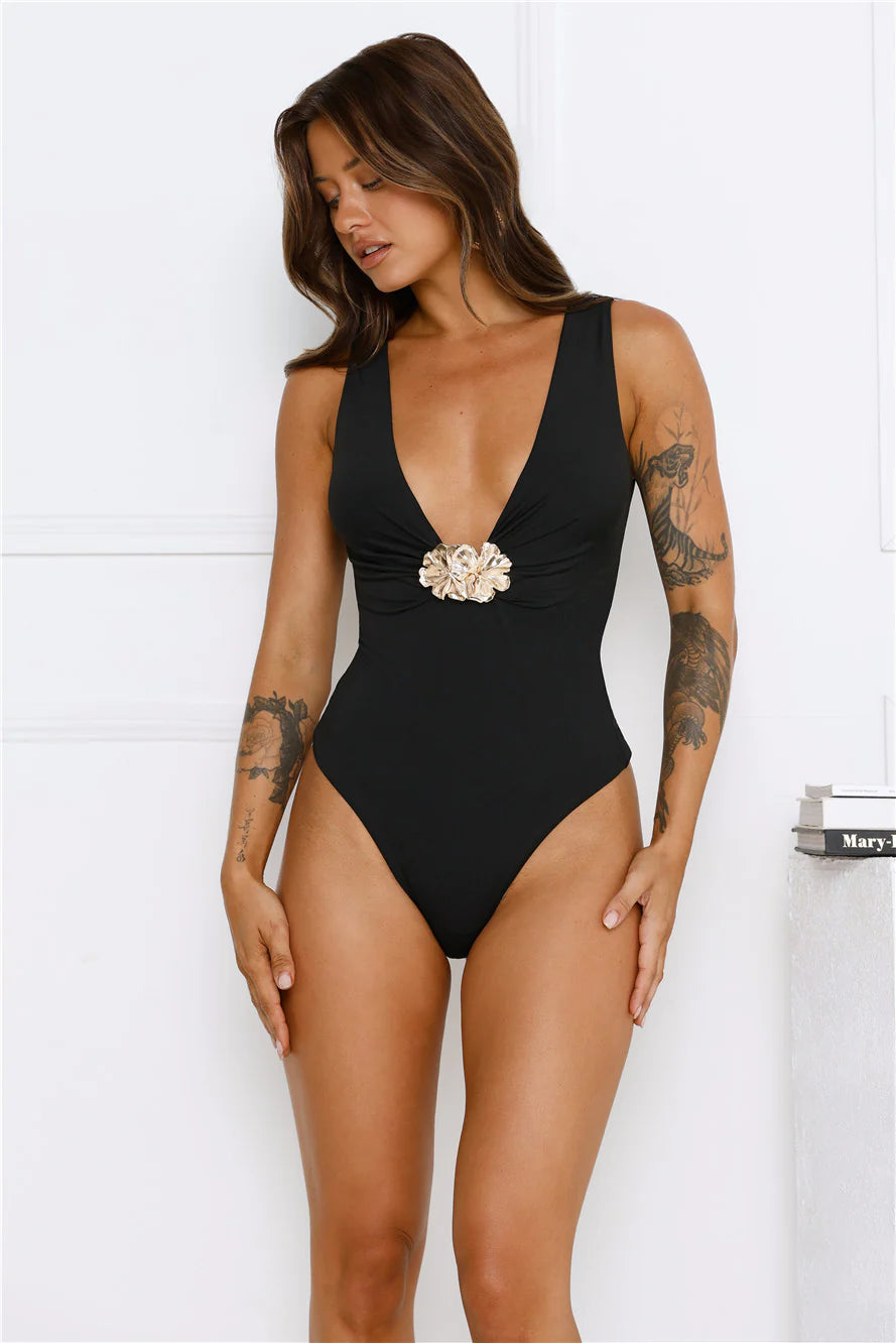 Spicy Season Bodysuit Black
