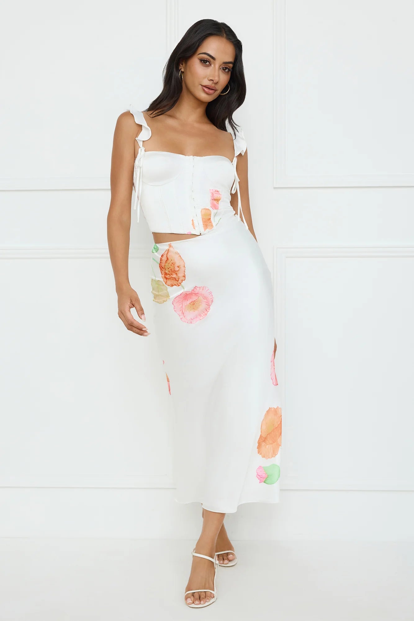 Sunbeam Bliss Satin Set White