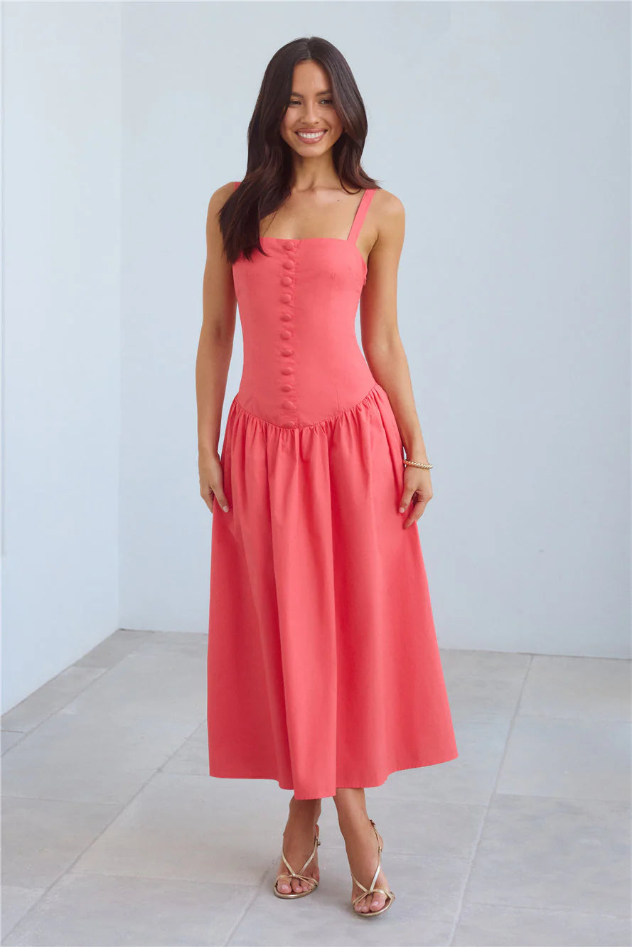 Sunset Seduction Maxi Dress Watermelon