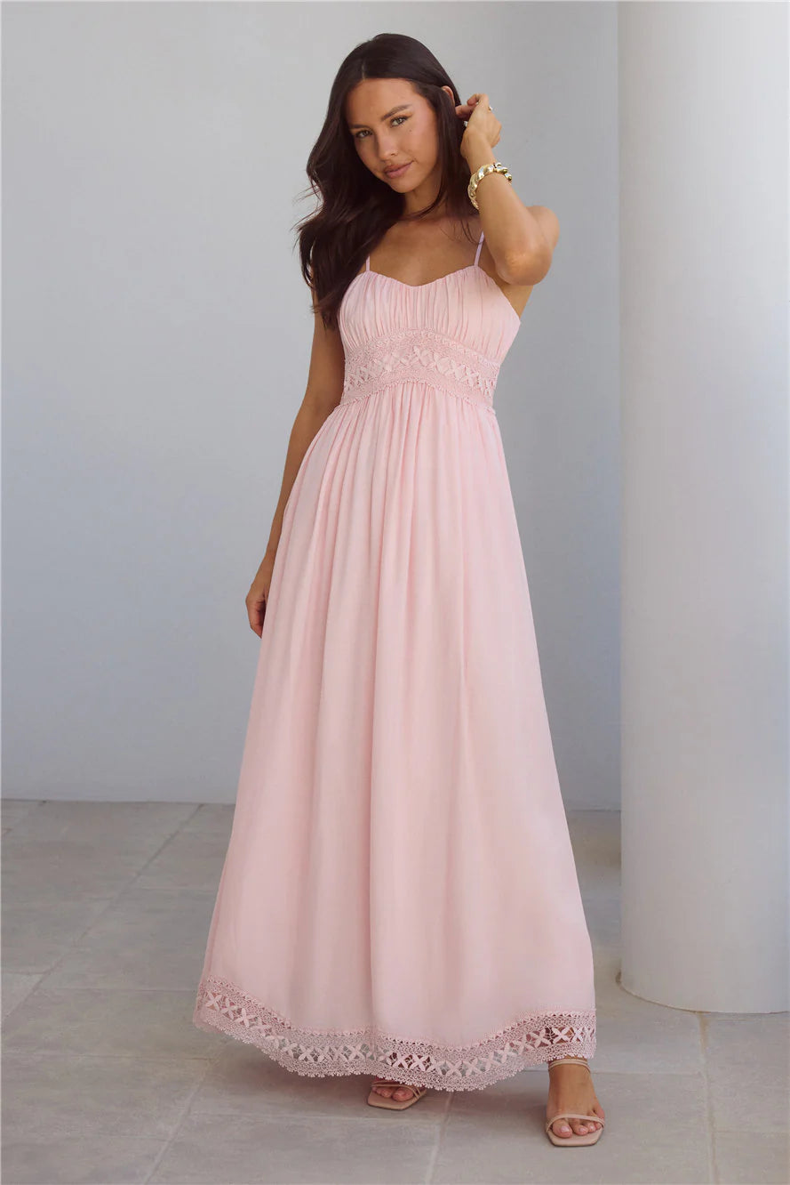 Solstice Hour Maxi Dress Pink