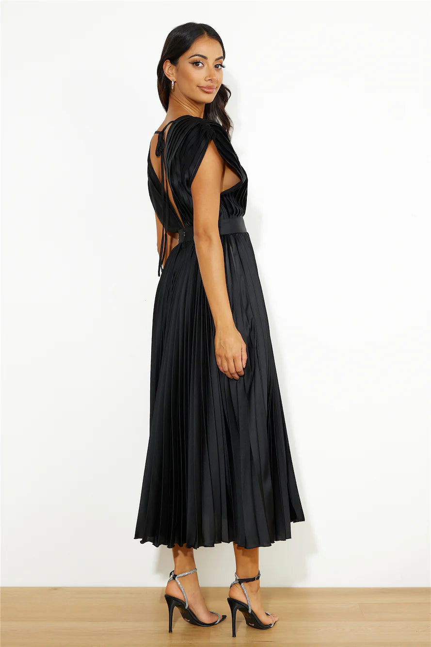 Sleeker Than All Maxi Dress Black