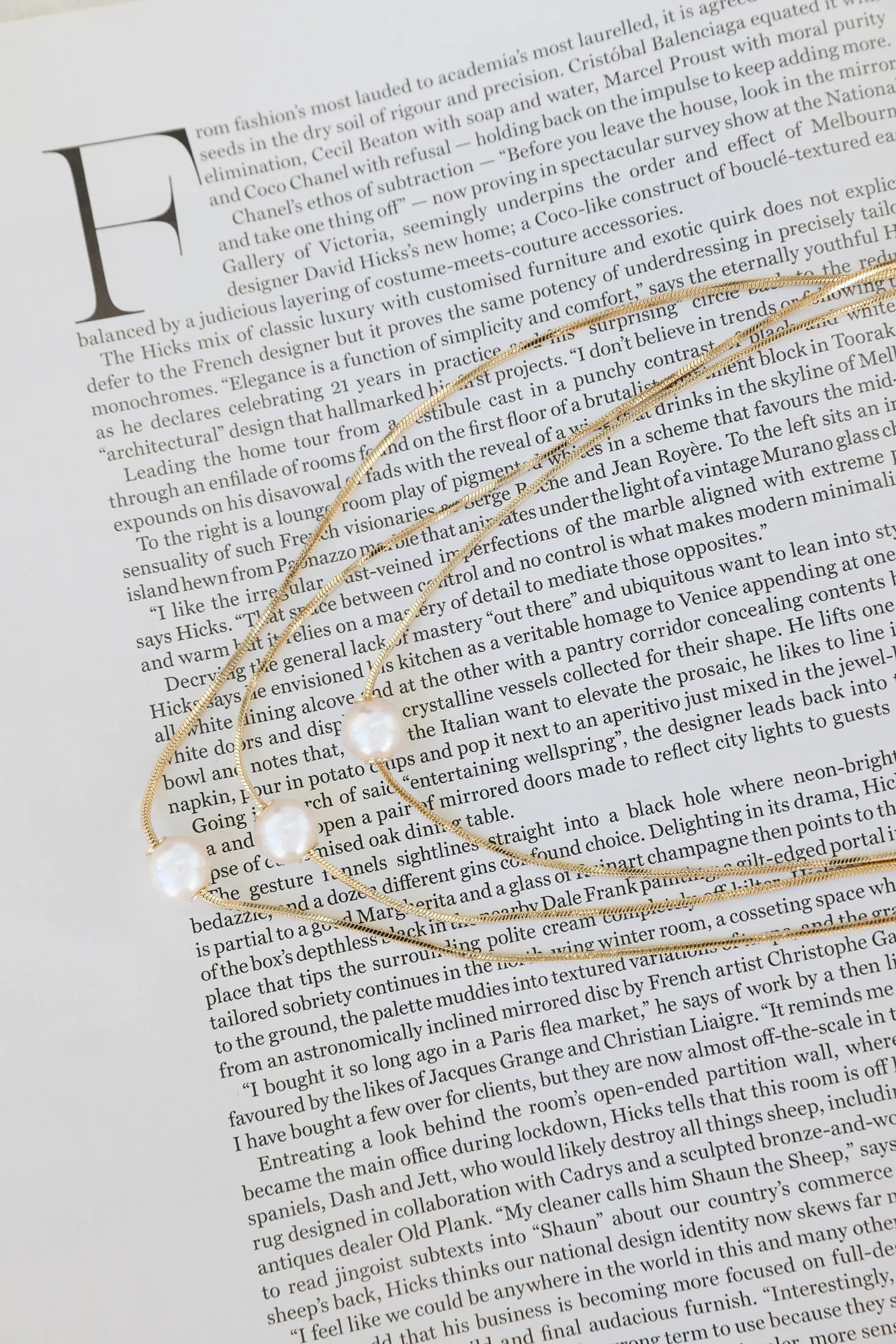 Style Icon Necklace Gold