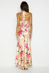 Simply Sleek Maxi Dress Pink