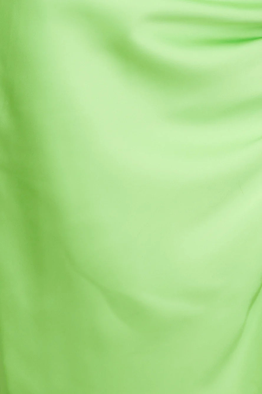 She's Going Out Midi Dress Lime