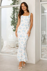 Secret Garden Girl Maxi Dress White