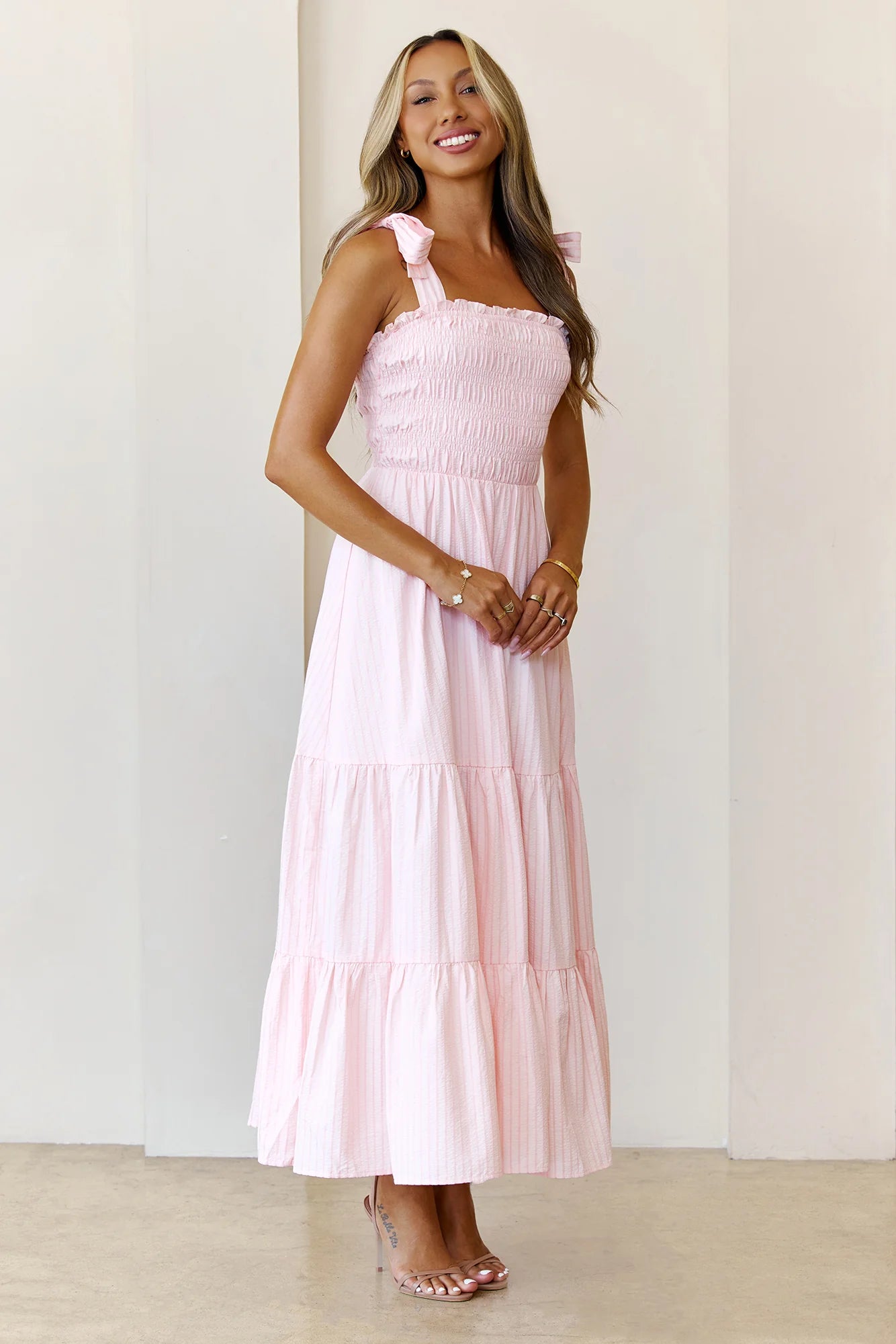 Summer Daydream Maxi Dress Pink