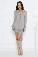 Soho Mini Dress Grey