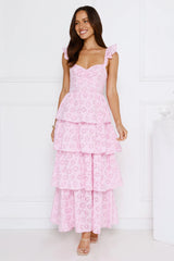 Summer Mist Maxi Dress Pink
