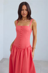 Sunset Seduction Maxi Dress Watermelon