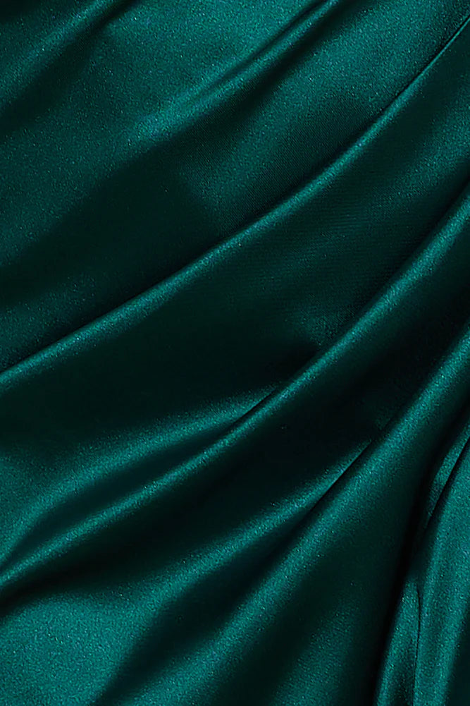 Showing Her Off Midi Dress Forest Green