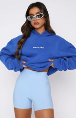 Leisure Series Oversized Hoodie Cobalt