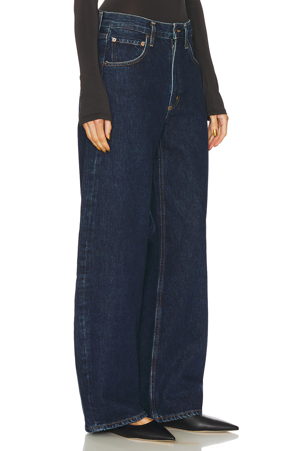 Low Curve Wide Leg Jeans
