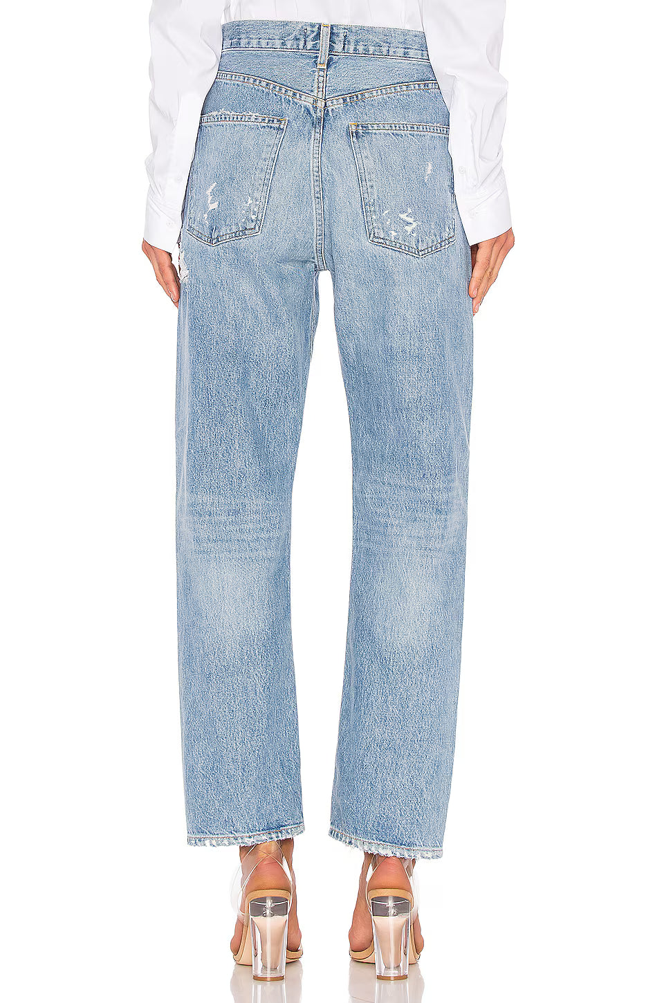 90's Mid Rise Loose Fit Jeans